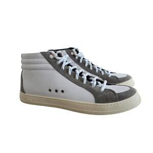 P448 Skate High Top Sneaker Men's 8-8.5 US / 40EU White Gray Teal